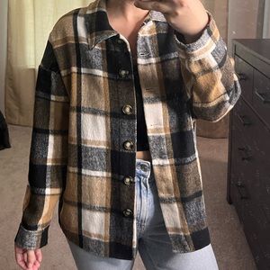 Boutique Plaid Shacket